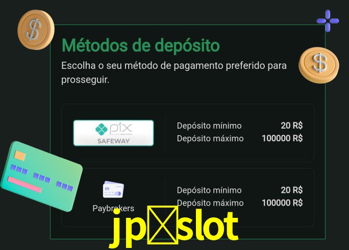 O cassino jp-slot oferece uma grande variedade de métodos de pagamento