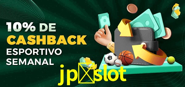 10% de bônus de cashback na jp-slot