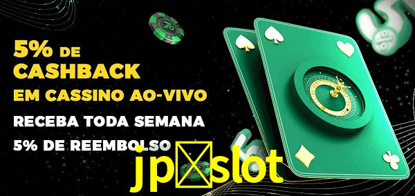 Promoções do cassino ao Vivo jp-slot